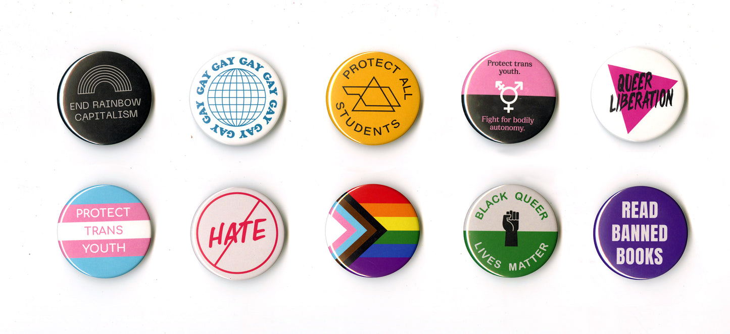 Pride 2022 Button & Poster