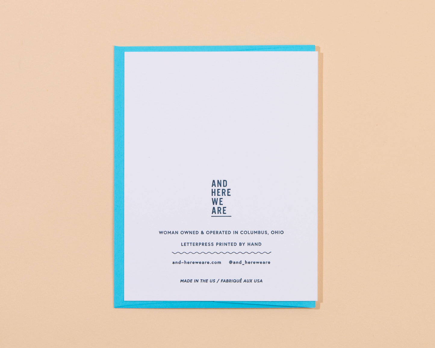 Birthday Hunk (David) Letterpress Greeting Card - Guys- Made in USA