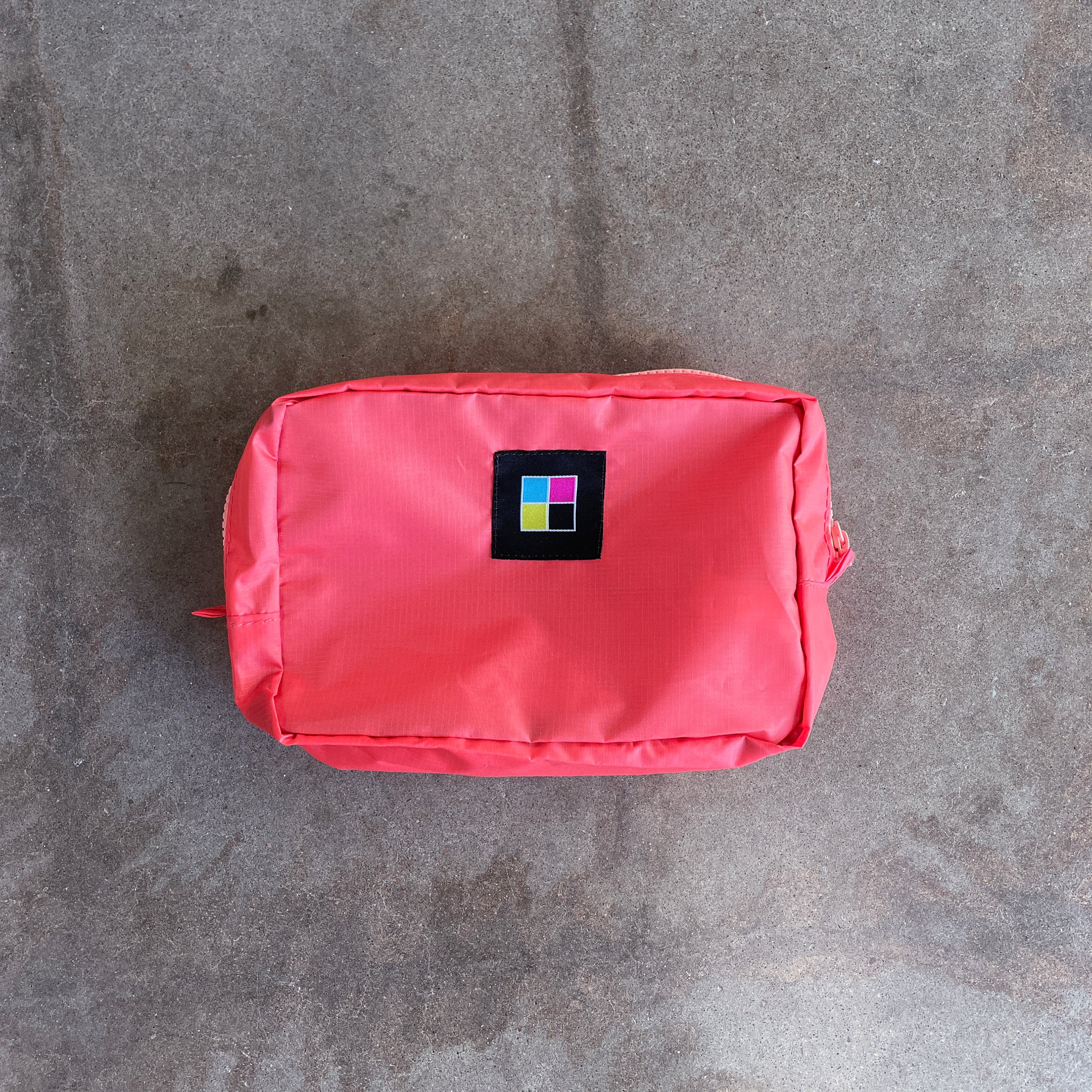 Colorblock Pouch