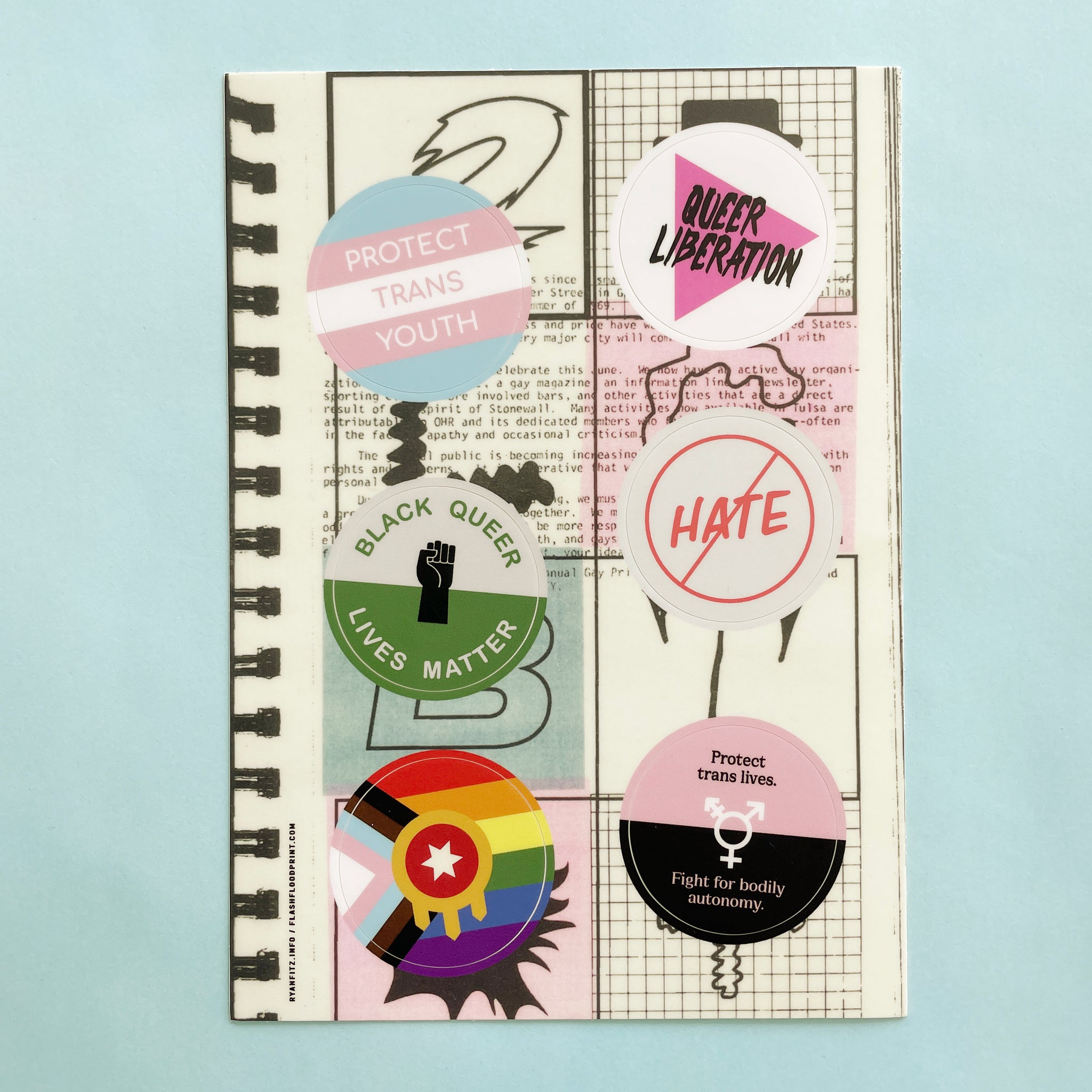 Pride 2023 Sticker Sheet