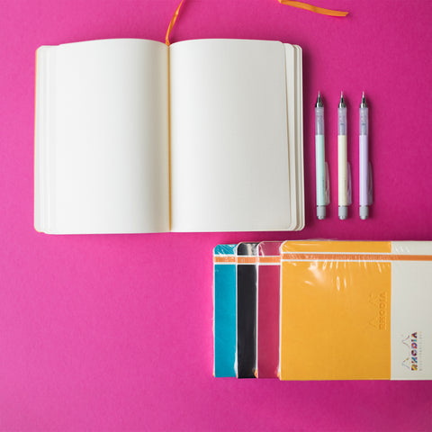 Rhodiarama Softcover Journal, 6 x 8.25 - black