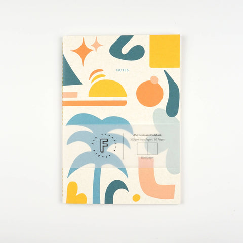 Palm City Notebook - 100% Handcrafted