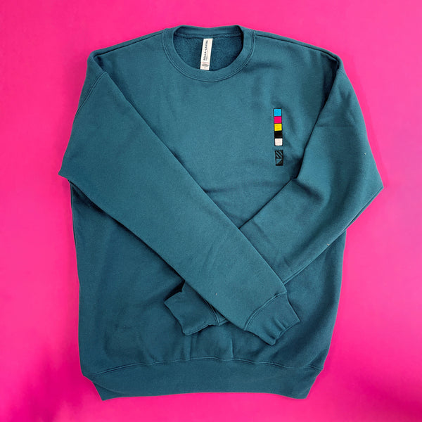 Colorbar Embroidered Sweatshirt