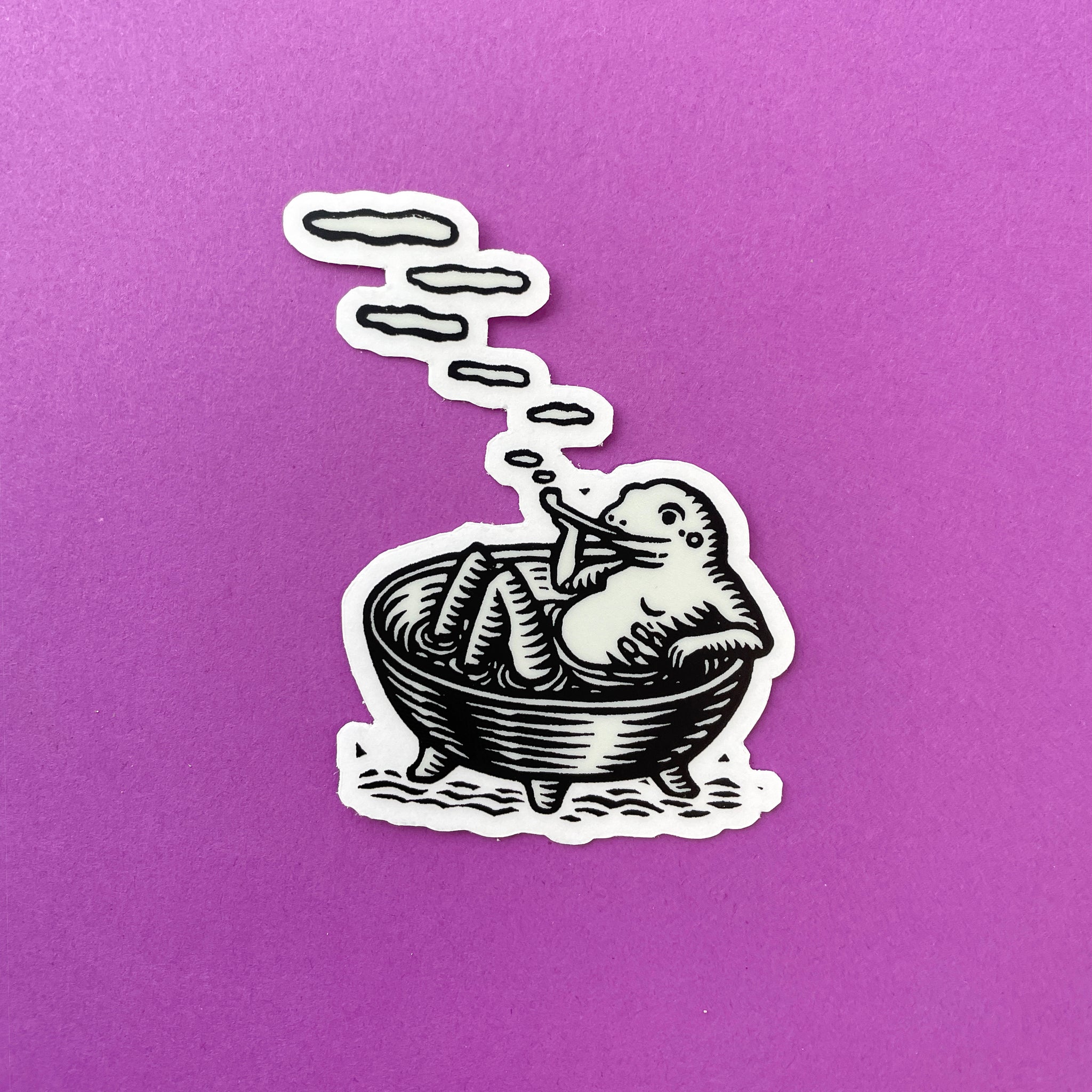 Kathleen Neeley Mini Frog Clear Sticker
