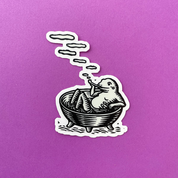 Kathleen Neeley Mini Frog Clear Sticker