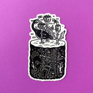 Kathleen Neeley Salt Lillies Sticker