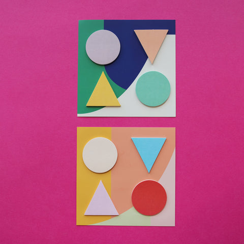 Geometric Sticky Notes