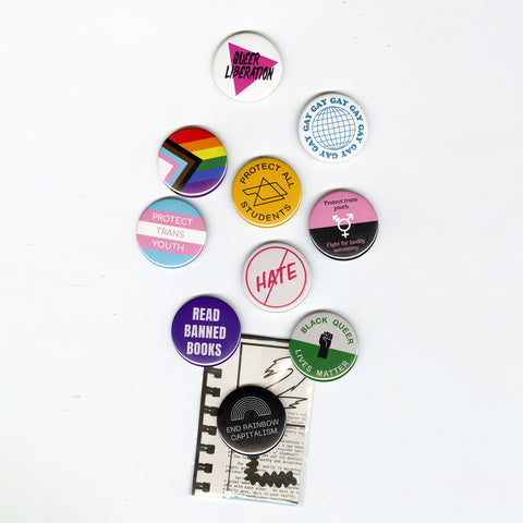 Pride 2022 Button & Poster