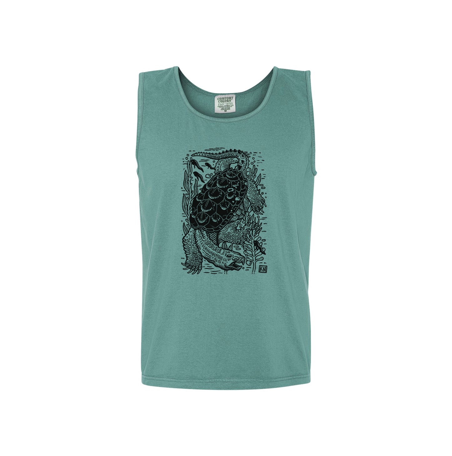 Kathleen Neeley – OK Fauna Snapping Turtle adult tank